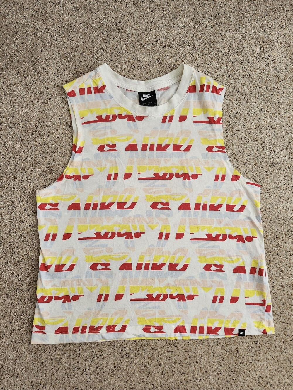 Nike Logo All Over Tank Top